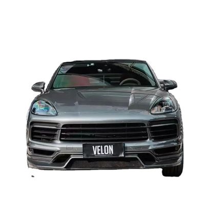 تعویض 2019 Porsche Cayenne کیت بدن دامن های جانبی خشک فیبر کربن دیفوزر اسپویلر