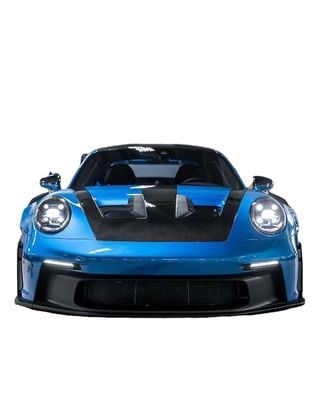 146cm 2020 Porsche 992 کیت بدنی پیشانی لب پخش کننده اسپویلر هود کیت بدنی OEM