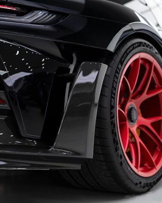 146cm 2020 Porsche 992 کیت بدنی پیشانی لب پخش کننده اسپویلر هود کیت بدنی OEM