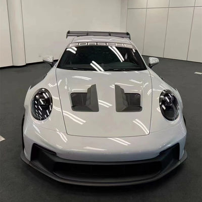 992 Porsche Body Kit GT3RS جلو و عقب باپر اسپویلر ها طرف هود