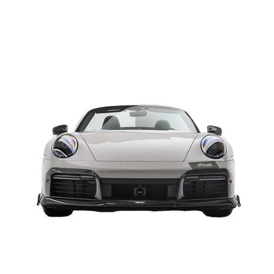 تعمیر Porsche 992 کیت بدنه BS سبک Turbo Widebody Diffuser اسپویلر فیبر کربن خشک