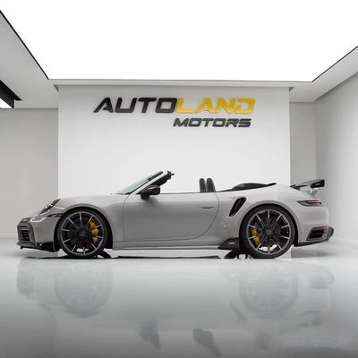 تعمیر Porsche 992 کیت بدنه BS سبک Turbo Widebody Diffuser اسپویلر فیبر کربن خشک