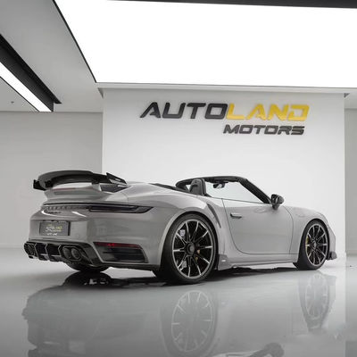 تعمیر Porsche 992 کیت بدنه BS سبک Turbo Widebody Diffuser اسپویلر فیبر کربن خشک
