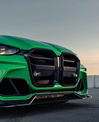 برای BMW M3 M4 کیت بدنه فیبر کربن G80 G82M3 M4 به روز شده VORS سبک فیبر کربن پیشاپیش