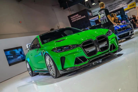 برای BMW M3 M4 کیت بدنه فیبر کربن G80 G82M3 M4 به روز شده VORS سبک فیبر کربن پیشاپیش