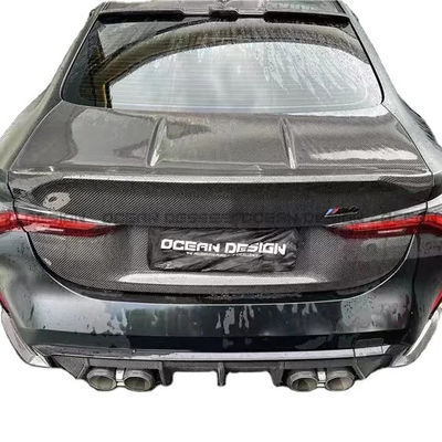برای BMW G87 M2 پوشش پشت صندوق با فیبر کربن G87 M2 پوشش عقب با فیبر کربن به سبک CSL و هود صندوق با فیبر کربن