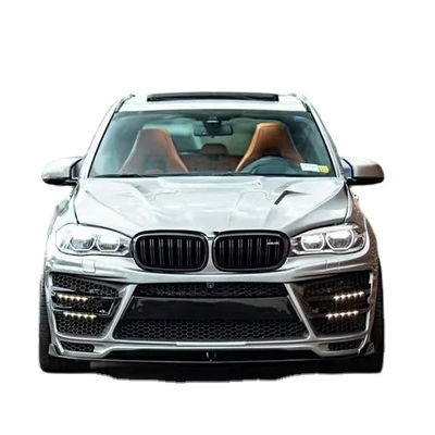 برای BMW X5 X5M کیت بدن گسترده X5 X5M ارتقاء یافته RD فیبر کربن سبک جلو و عقب بامپر اسپویلر هود کیت بدن گسترده