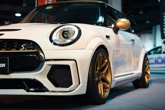 برای BMW MINI کیت بدن فیبر کربن MINI ارتقا می یابد ASP سبک جلو و عقب بامپر ساید سکرت اسپویلر کیت بدن گسترده