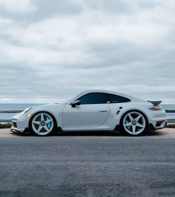 992 Porsche Body Kit 2019 - 2020 1016 سبک کیت بدن فیبر کربن اسپویلر