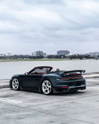 992 Porsche Body Kit 2019 - 2020 1016 سبک کیت بدن فیبر کربن اسپویلر