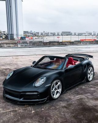 992 Porsche Body Kit 2019 - 2020 1016 سبک کیت بدن فیبر کربن اسپویلر