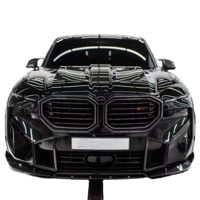 برای BMW XM کیت گسترده فیبر کربن XM ارتقا می یابد سبک RNG فیبر کربن لبه جلو پخش کننده چرخ قوس اسپویلر هود بدن گسترده