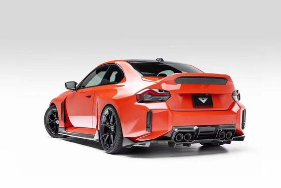 برای BMW M2 کیت بدن فیبر کربن M2 ارتقاء یافته مدل Vors فیبر کربن جلو لب پخش کننده اسپویلر هود دامن جانبی