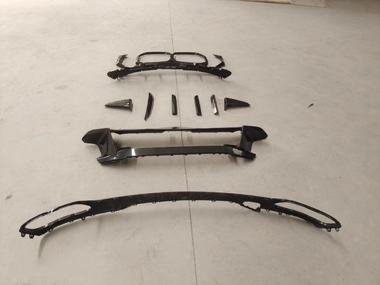 برای BMW X7 کیت بدن فیبر کربن X7 OEM سبک فیبر کربن پیشانی لب پخش کننده سایز نور بزرگ کیت بدن