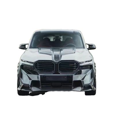 XM BMW Body Kit MSY سبک فیبر کربن جلو بامپر هوا اسپویلر هود کیت Widebody