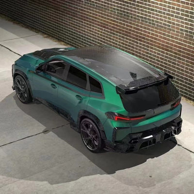 XM BMW Body Kit MSY سبک فیبر کربن جلو بامپر هوا اسپویلر هود کیت Widebody