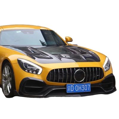 برای مرسدس ام جی جی تی کیت بدن فیبر کربن ام جی جی تی فیبر کربن اسپویلر لب جلو