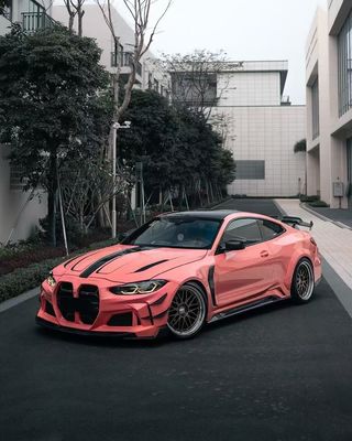 2020 G82M3 M4 کیت بدنه بی ام و کیت بدنه گسترده G22 جلو و عقب بامپر