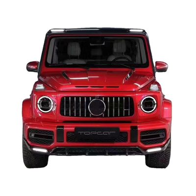 فیبر کربن با کیفیت بالا W464 G500 G63 کیت بدن W464 ارتقاء سبک توپکار جلو شلوار پشت لب اسپویلر