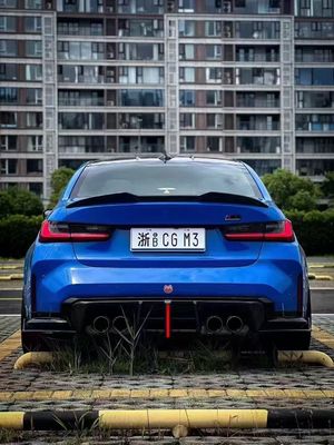 G82 M4 Bmw M4 کیت بدن F82 لب جلو G80 M3 دامن های جانبی دیفوسر فیبر کربن