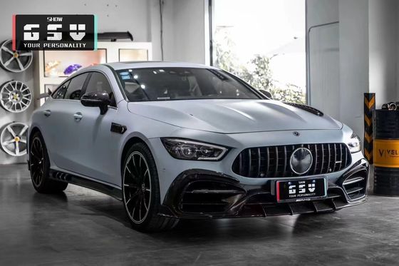 برای مرسدس AMG GT50 53 63 کیت بدن فیبر کربن AMG GT50 53 63 ارتقا یافته با سبک برتر فیبر کربن پیشانی اسپویلر