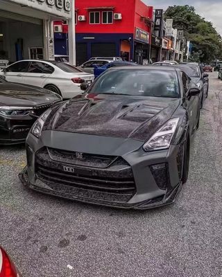 برای نیسان GTR R35 کیت بدن فیبر کربن GTR ارتقا یافته با سبک بالا فیبر کربن جلو و عقب بامپر ساید سکرت اسپویلر