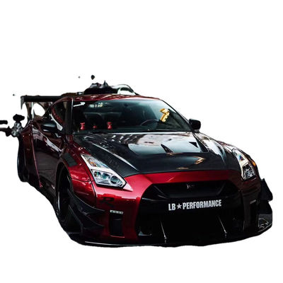 محصولات گرم 2022 GTR R35wide Bodyki Body Kit برای نیسان GTR R35 جلو و عقب باپر اسپویلر
