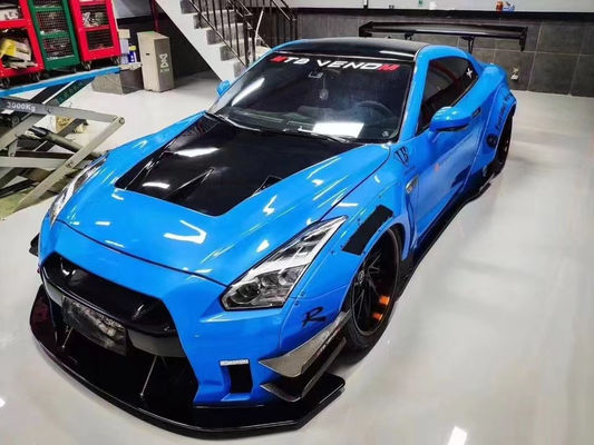 محصولات گرم 2022 GTR R35wide Bodyki Body Kit برای نیسان GTR R35 جلو و عقب باپر اسپویلر