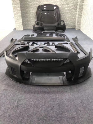 محصولات گرم 2022 GTR R35wide Bodyki Body Kit برای نیسان GTR R35 جلو و عقب باپر اسپویلر