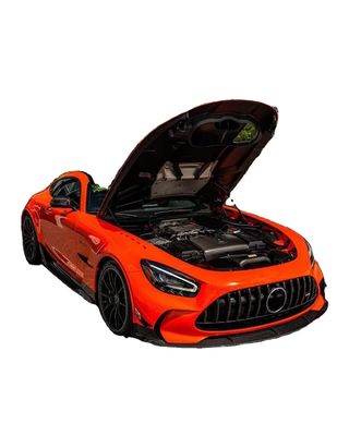 قطعات خودرو برای مرسدس AMG GT GTC GTS کیت بدن AMG GT ارتقا یافته سری سیاه مدل جلو و عقب بامپر اسپویلر هود کیت بدن