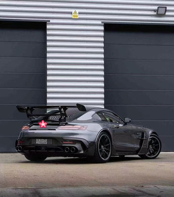 قطعات خودرو برای مرسدس AMG GT GTC GTS کیت بدن AMG GT ارتقا یافته سری سیاه مدل جلو و عقب بامپر اسپویلر هود کیت بدن