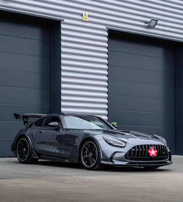 قطعات خودرو برای مرسدس AMG GT GTC GTS کیت بدن AMG GT ارتقا یافته سری سیاه مدل جلو و عقب بامپر اسپویلر هود کیت بدن