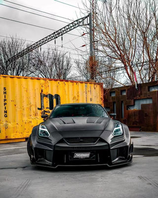 2022 محصولات جدید گرم GTR R35 Wide Bodyki کیت بدن برای نیسان GTR R35 Wide Bodyki جلو و عقب