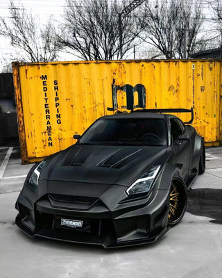 2022 محصولات جدید گرم GTR R35 Wide Bodyki کیت بدن برای نیسان GTR R35 Wide Bodyki جلو و عقب