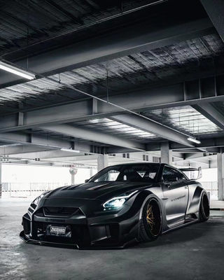 2022 محصولات جدید گرم GTR R35 Wide Bodyki کیت بدن برای نیسان GTR R35 Wide Bodyki جلو و عقب