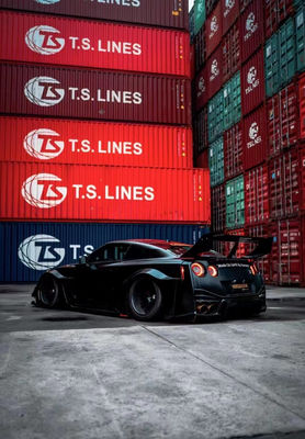 2022 محصولات جدید گرم GTR R35 Wide Bodyki کیت بدن برای نیسان GTR R35 Wide Bodyki جلو و عقب