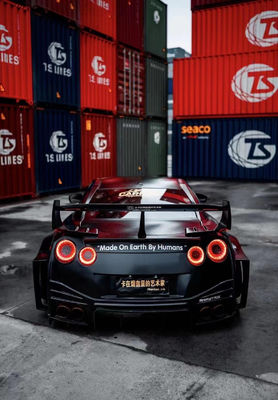 2022 محصولات جدید گرم GTR R35 Wide Bodyki کیت بدن برای نیسان GTR R35 Wide Bodyki جلو و عقب