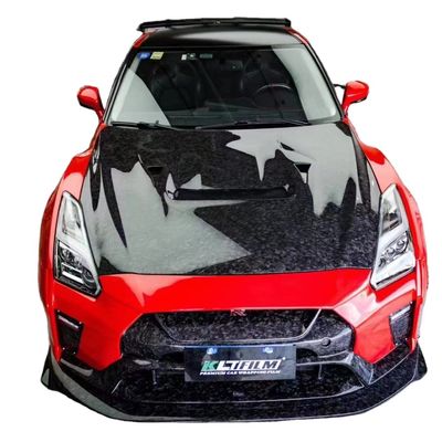 برای کیت بدن نیسان GTR GTR R35 ارتقاء می یابد کیت بدن فیبر کربن جلو و عقب باپر اسپویلر