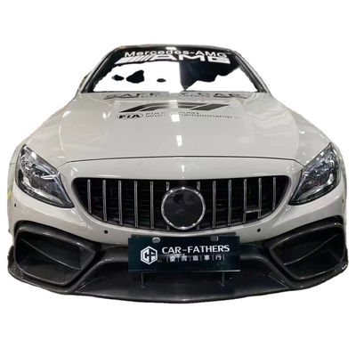 محصول جدید برای مرسدس W205 AMG C63 کوپه کیت بدنه C63 کوپه ارتقا یافته IMP سبک جلو بامپر