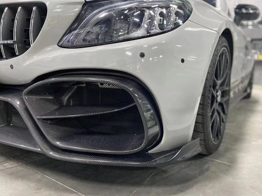 محصول جدید برای مرسدس W205 AMG C63 کوپه کیت بدنه C63 کوپه ارتقا یافته IMP سبک جلو بامپر