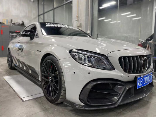 محصول جدید برای مرسدس W205 AMG C63 کوپه کیت بدنه C63 کوپه ارتقا یافته IMP سبک جلو بامپر