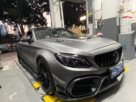 محصول جدید برای مرسدس W205 AMG C63 کوپه کیت بدنه C63 کوپه ارتقا یافته IMP سبک جلو بامپر