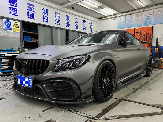 محصول جدید برای مرسدس W205 AMG C63 کوپه کیت بدنه C63 کوپه ارتقا یافته IMP سبک جلو بامپر