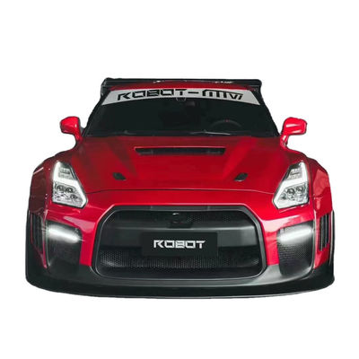 بسته شخصی سازی شده 2022 نیسان کیت بدن جلو و عقب GTR R35 پوشش باپر ماشین