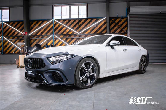 برای مرسدس CLS300 CLS350 W257 کیت بدن CLS300 CLS350 باپر های جلو و عقب به سبک GT63S ارتقا یافته