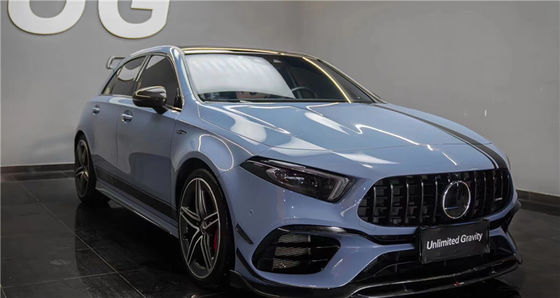 کیت بدنه فیبر کربن محصول جدید برای مرسدس CLA45S W177 CLA45S W177 فیبر کربن جلو شوله پخش کننده اسپویلر