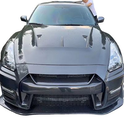کیت بدن فیبر کربن Gtr GTR R35 فیبر کربن هود مدل LB