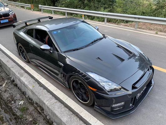 کیت بدن فیبر کربن Gtr GTR R35 فیبر کربن هود مدل LB