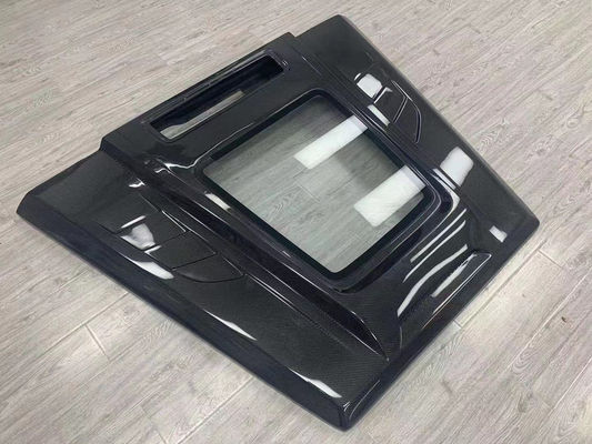 برای بنز کلاس G W463 W464 هود فیبر کربن G500G55G63G350 IMP پوشش ماشین سبک شفاف