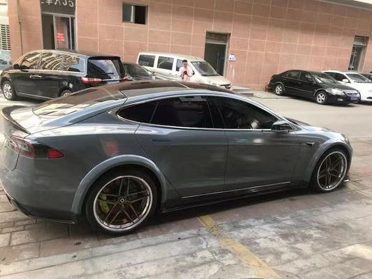 فروش مدل S کیت بدن فیبر کربن برای مدل S Wide Bodyki فیبر کربن جلو شوله عقب پخش کننده اسپویلر